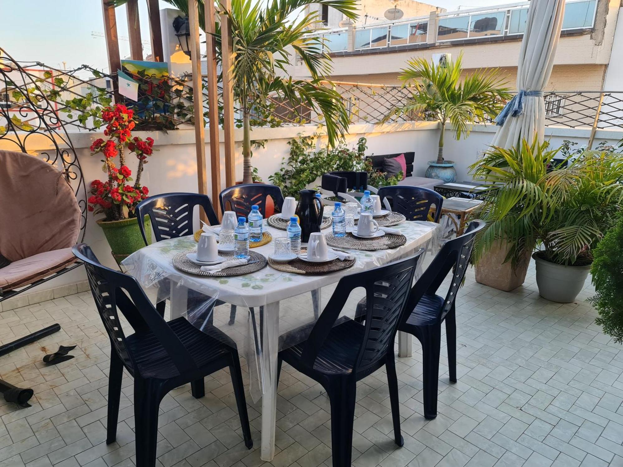 Villa Soleil Du Senegal Dakar Bagian luar foto